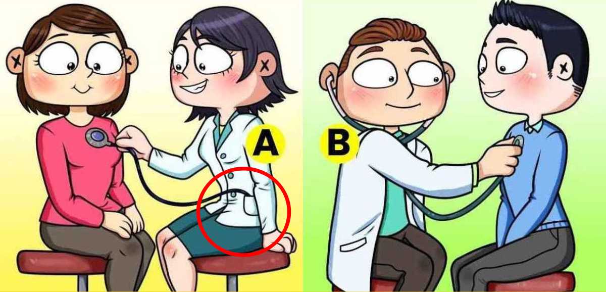 IQ test with the fake doctor