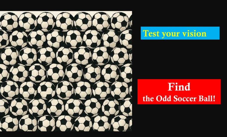 Odd Soccer Ball Visual Test