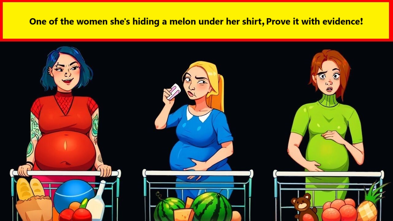 Deceptive Woman Visual Test