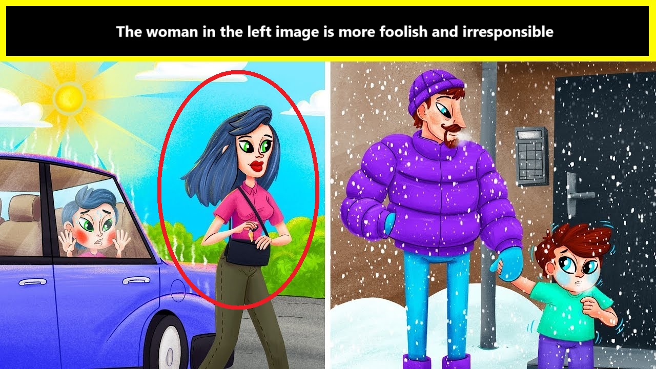 IQ Test with Spot the Foolish Parent