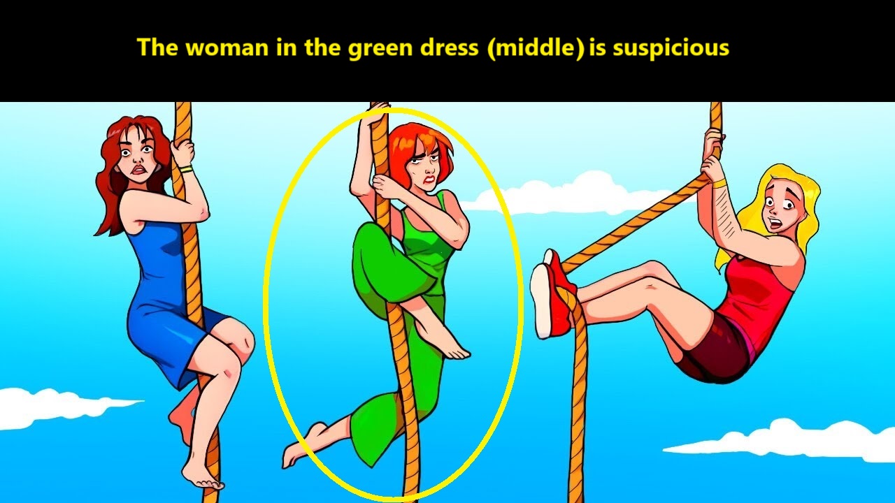 Spot the Fake Tightrope Walker