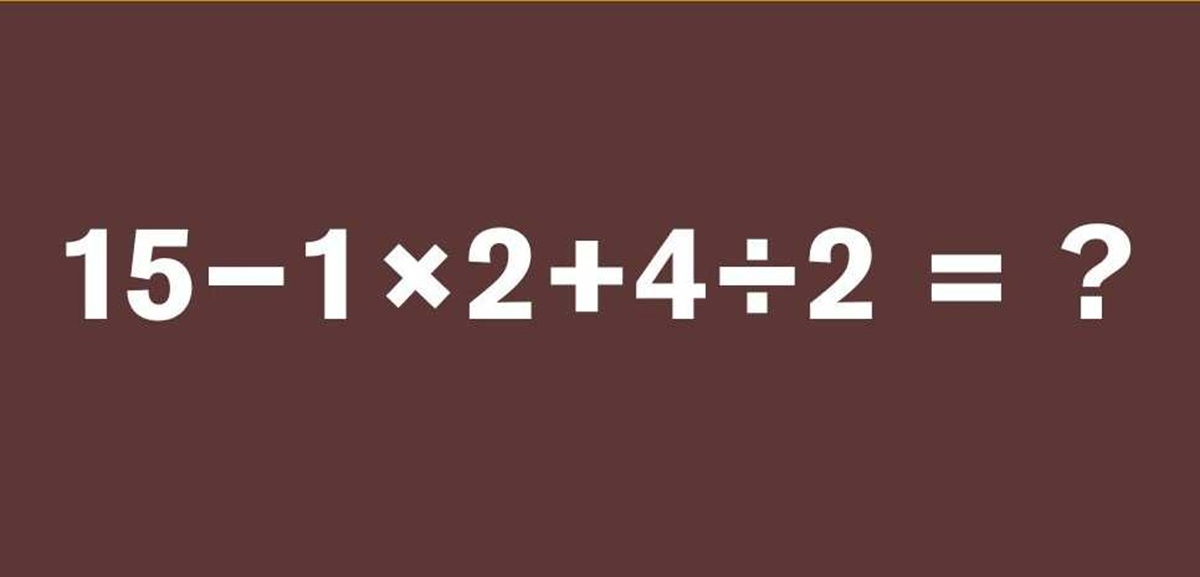 Genius Level Math Test