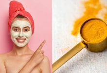 Turmeric face packs