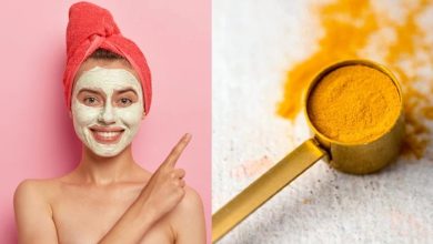 Turmeric face packs