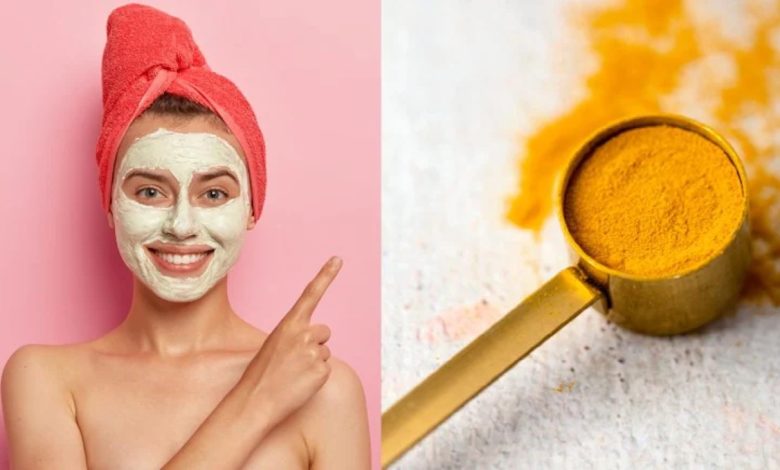 Turmeric face packs