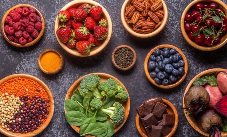 Antioxidant-rich fruits