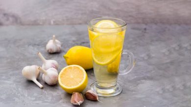 when you drink garlic ginger and lemon water