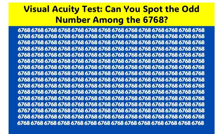 6767 Visual Acuity Test