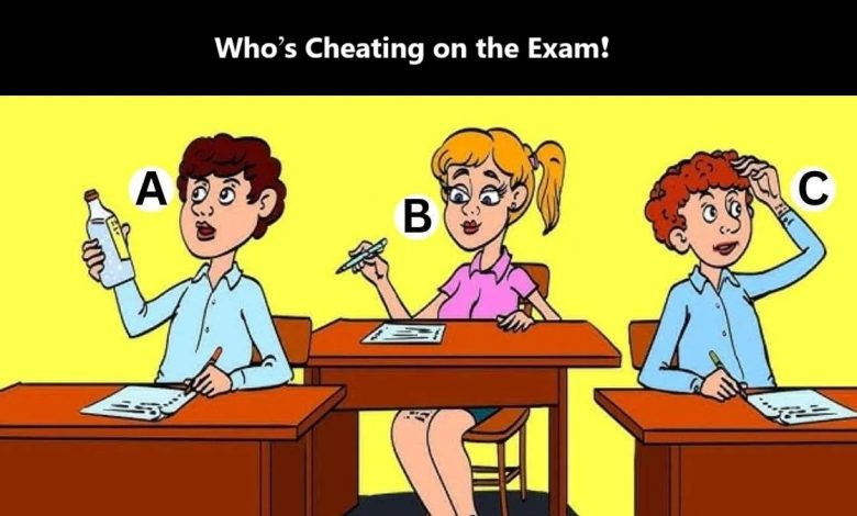Spot the Cheating Student
