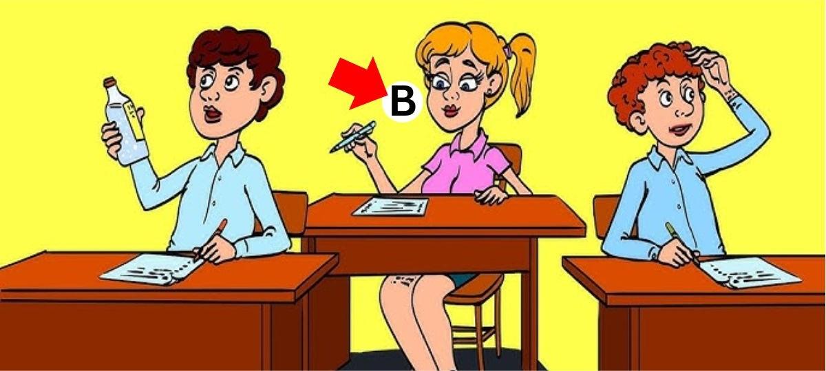 Spot the Cheating Student