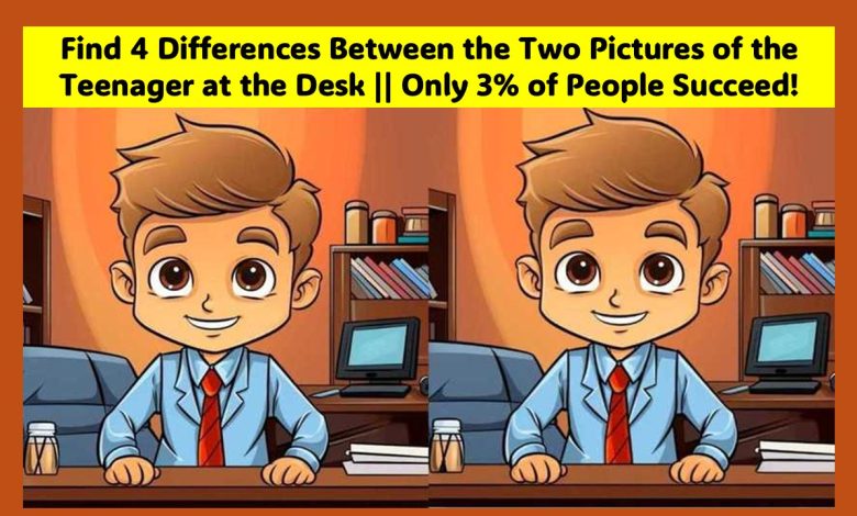 Spot the Differences Challenge Teen Edition