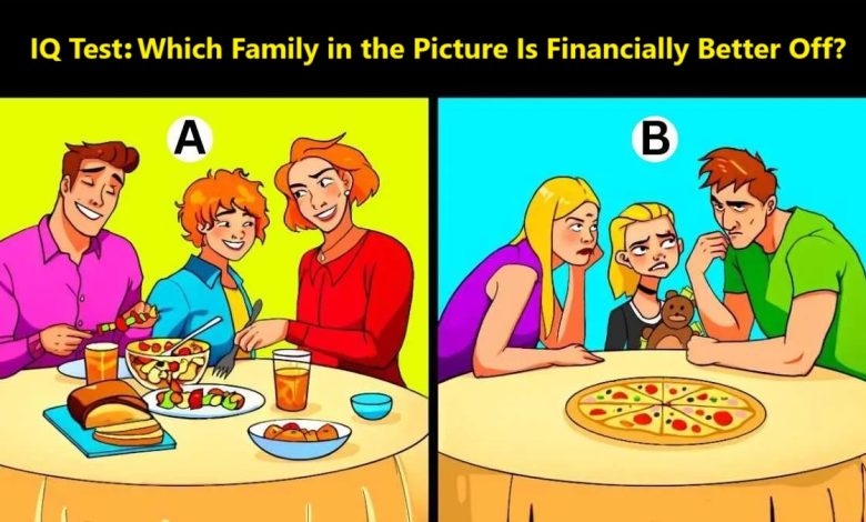 Spot the Wealthier Family