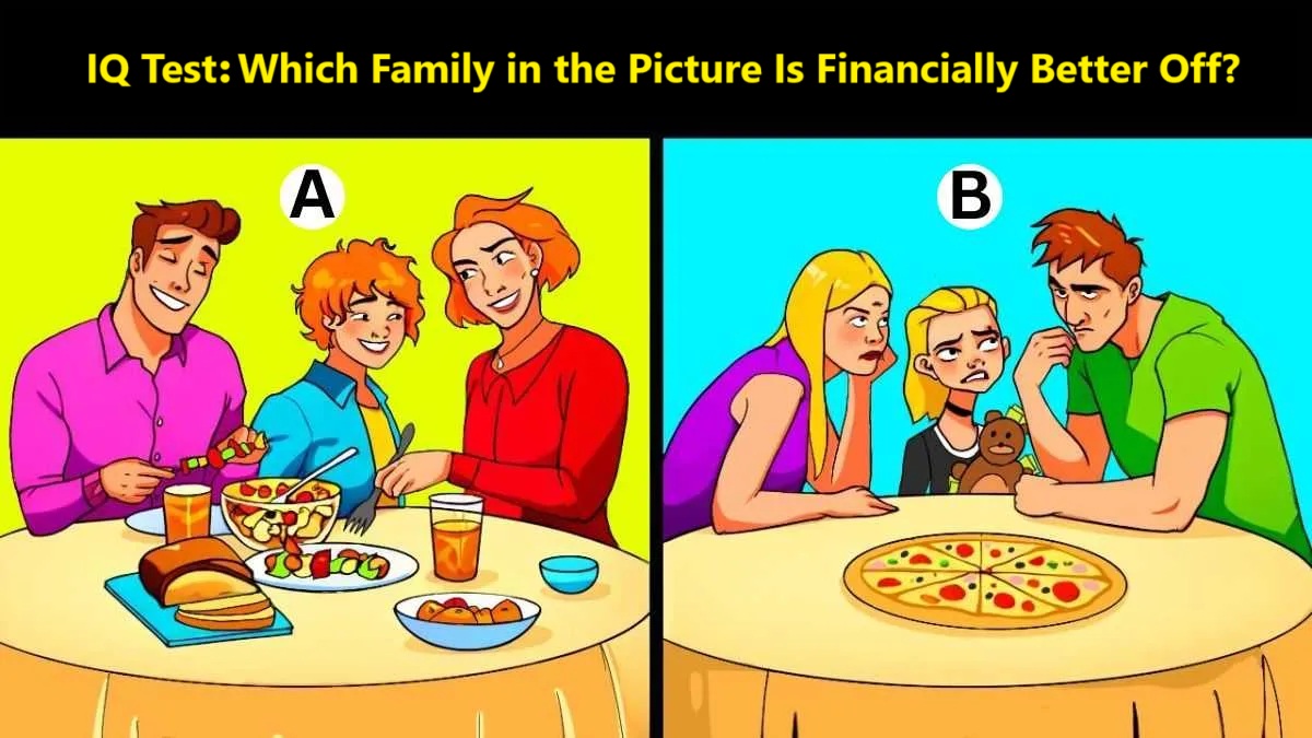 Spot the Wealthier Family