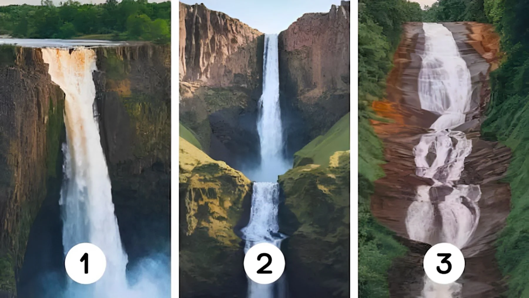 Waterfall Personality Test