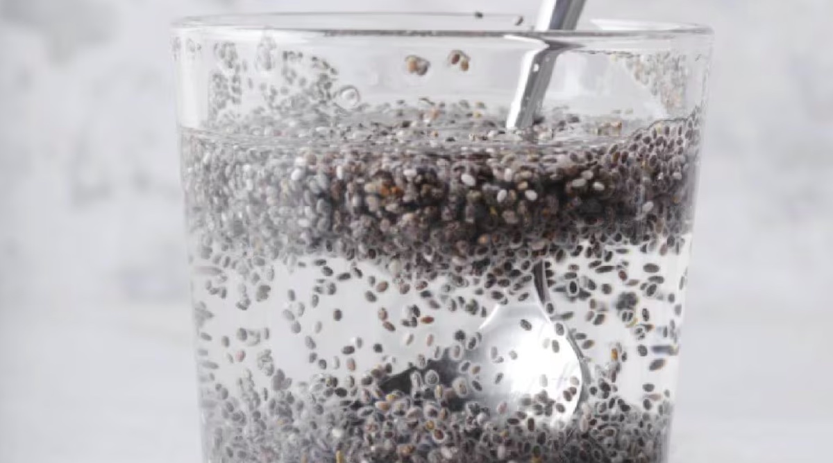 what is the right time to drink chia seed water