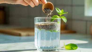 what is the right time to drink chia seed water