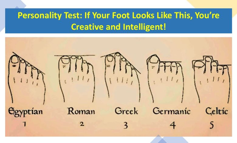 Personality Test by Foot Shape