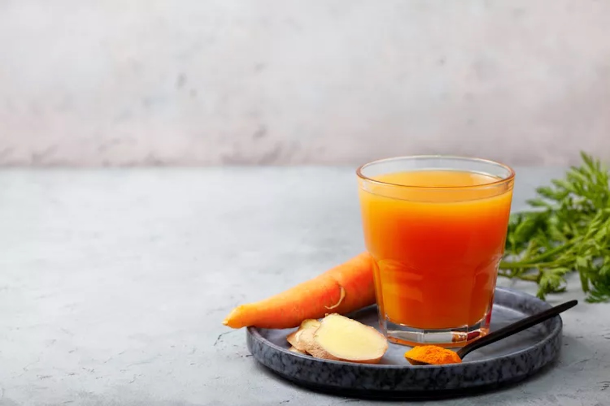 carrot and ginger juice