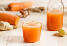 carrot and ginger juice