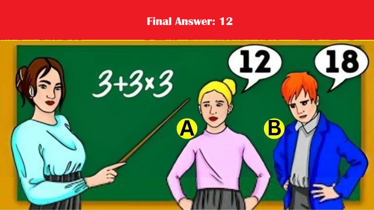 Math Puzzle with Priority in Calculation