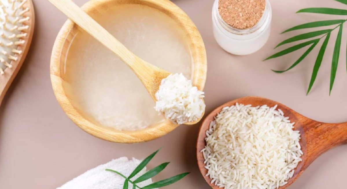 benefits of rice water for hair