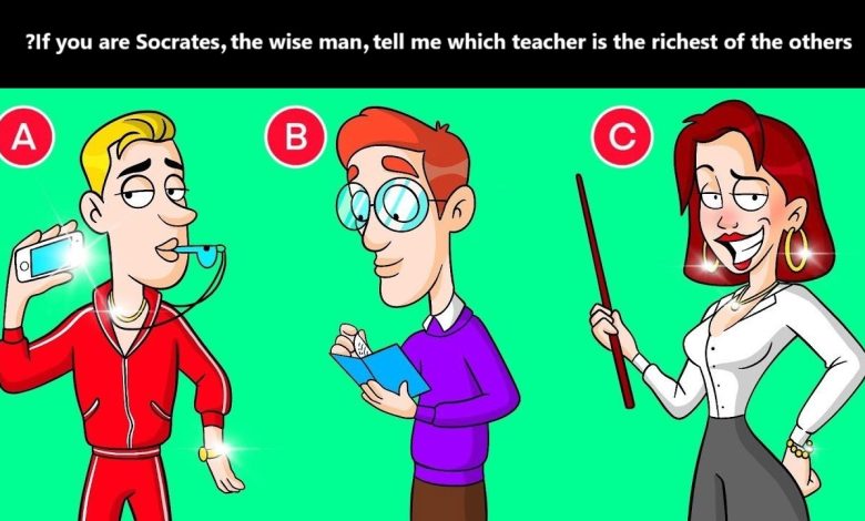 The Identify the Wealthy Teacher Test